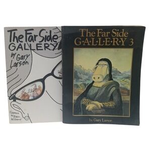 The Far Side Gallery Softback Cartoon‎ Gallery Books 3 & 4 Gary Larson